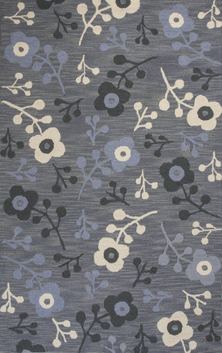 KAS Mercer 6739 Grey Floria Area Rug main image