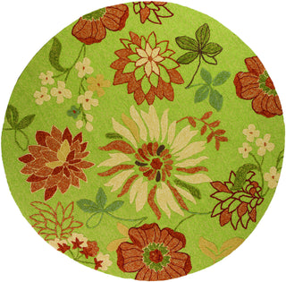 KAS Meridian 2511 Pistachio Bella Hand Hooked Area Rug 