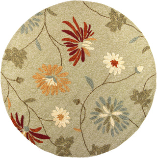 KAS Meridian 2517 Sage Sofia Hand Hooked Area Rug 