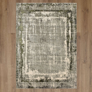 Karastan Tryst Mersi Gray Green Area Rug Main Image