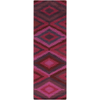 Surya Mesa MES-9002 Eggplant Area Rug 2'6'' x 8' Runner
