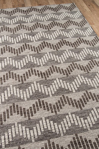 Momeni Mesa MES-1 Grey Area Rug Detail Shot Feature