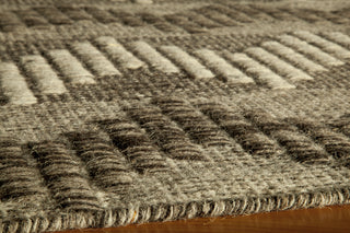 Momeni Mesa MES-1 Grey Area Rug Closeup