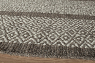 Momeni Mesa MES-9 Brown Area Rug Close up