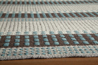 Momeni Mesa MES12 Blue Area Rug Corner Shot Feature