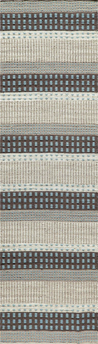 Momeni Mesa MES12 Blue Area Rug Close Up