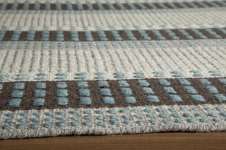 Momeni Mesa MES12 Blue Area Rug Closeup