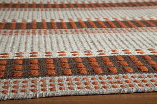 Momeni Mesa MES12 Rust Area Rug Corner Shot