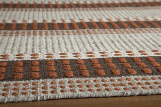 Momeni Mesa MES12 Rust Area Rug Closeup