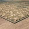 Karastan Intrigue Mesmerize Aqua Area Rug Lifestyle Image