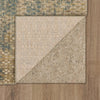Karastan Intrigue Mesmerize Aqua Area Rug Back Image