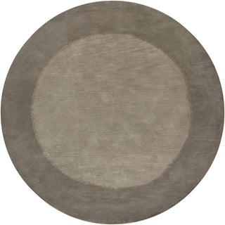 Chandra Metro MET-514 Grey Area Rug Round Featured