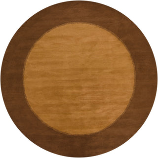 Chandra Metro MET-521 Brown/Light Brown Area Rug Round