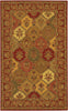 Chandra Metro MET-548 Red/Orange/Green/Brown/Yellow Area Rug main image