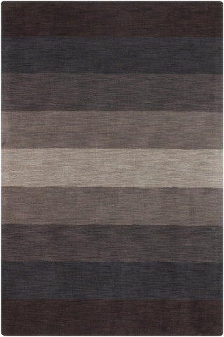 Chandra Metro MET-568 Charcoal/Grey/Brown Area Rug main image