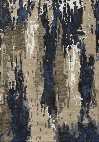 Rizzy Metro MET101 Beige/Blue Area Rug main image