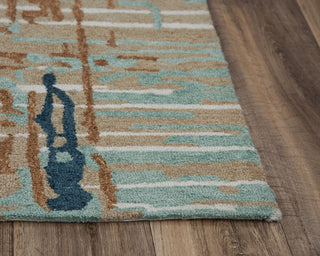 Rizzy Metro MET102 Multi Area Rug Corner Image