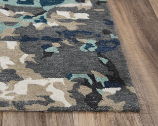 Rizzy Metro MET103 Gray/Multi Area Rug Corner Image