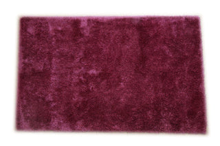 JazzyFloors Mason Solid Purple Area Rug main image