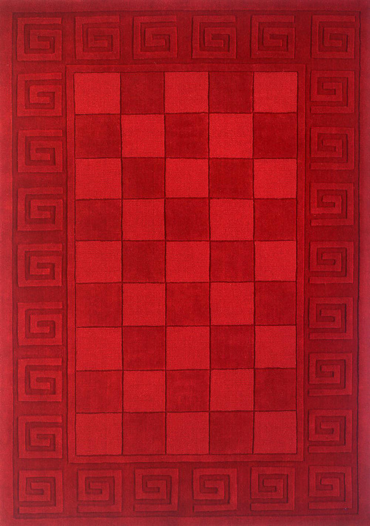 Momeni Metro MT-03 Burgundy Area Rug main image
