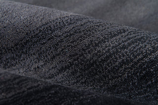 Momeni Metro MT-12 Midnight Black Area Rug Detail Shot