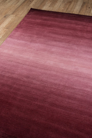 Momeni Metro MT-12 Plum Area Rug Corner Shot Feature