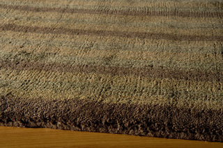 Momeni Metro MT-13 Brown Area Rug Closeup