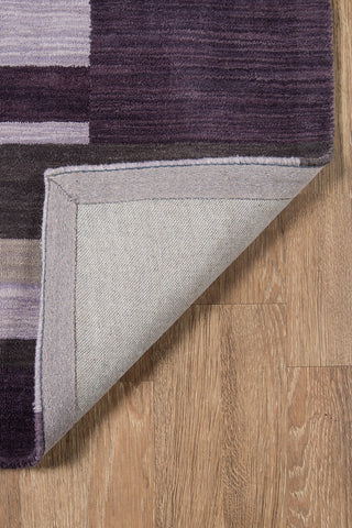 Momeni Metro MT-20 Lilac Area Rug Room Scene