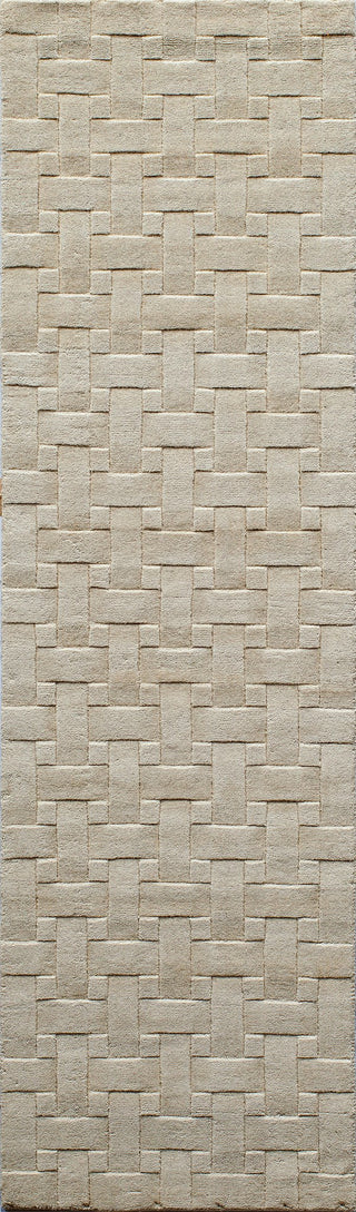 Momeni Metro MT-21 Ivory Area Rug Closeup