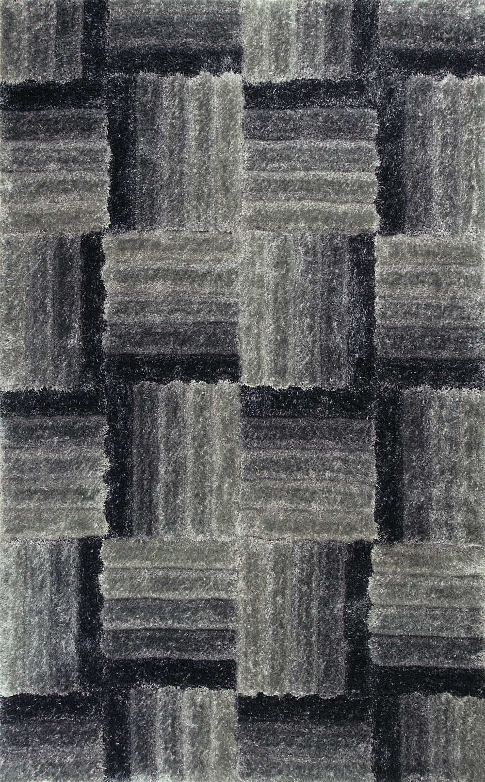 KAS Metropolitan 3559 Charcoal Palette Area Rug
