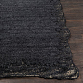 Surya Mezcla MEZ-1000 Black Light Gray Area Rug Detail Image