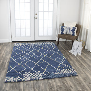 Rizzy Marianna Fields MF010B Navy Area Rug 