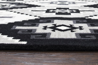 Rizzy Marianna Fields MF245A Black Area Rug 