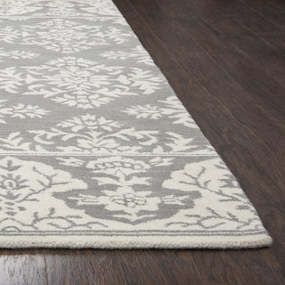 Rizzy Marianna Fields MF312A Gray Area Rug Corner Shot