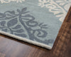 Rizzy Marianna Fields MF9444 Blue/Green Area Rug Corner Shot