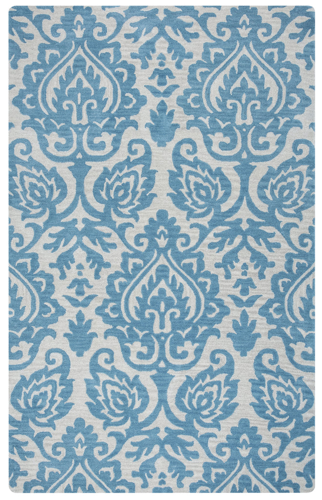 Rizzy Marianna Fields MF9454 Aqua/Blue Area Rug main image