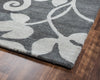 Rizzy Marianna Fields MF9476 Grey Area Rug Corner Shot