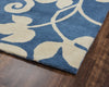 Rizzy Marianna Fields MF9530 Blue Area Rug Corner Shot