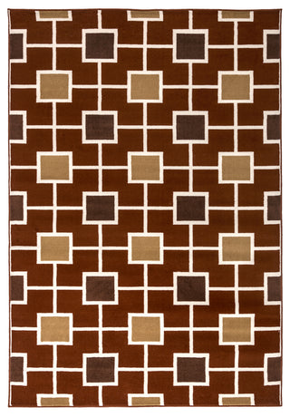 Rizzy Millington MG4780 rust Area Rug main image