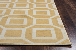 Rizzy Millington MG4789 gold Area Rug Edge Shot Feature