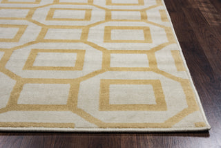 Rizzy Millington MG4790 Ivory Area Rug Edge Shot