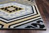 Rizzy Millington MG4796 multi Area Rug Edge Shot Feature