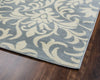 Rizzy Millington MG4868 Blue Area Rug Corner Shot