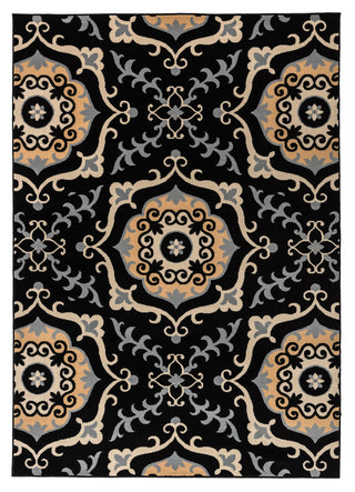 Rizzy Millington MG4886 Black Area Rug