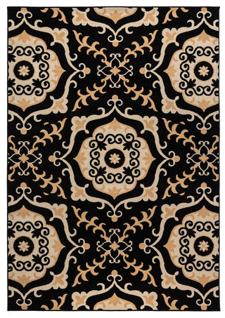 Rizzy Millington MG4887 Black Area Rug