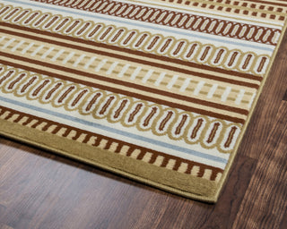 Rizzy Millington MG4904 Tan Area Rug Corner Shot