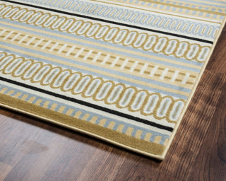 Rizzy Millington MG4905 ivory Area Rug Corner Shot