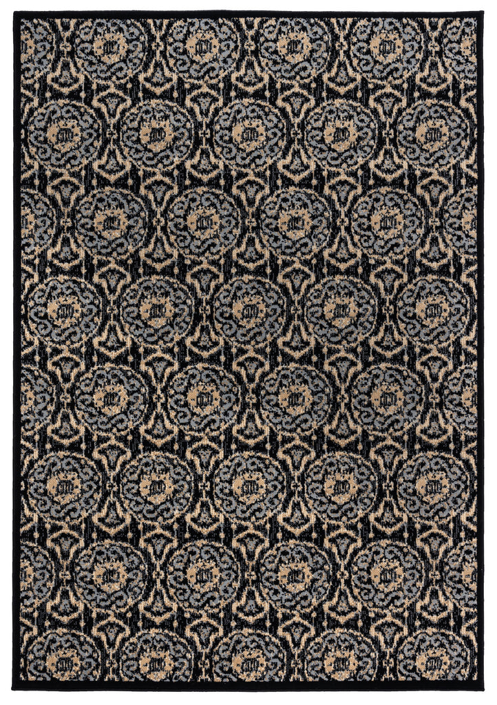 Rizzy Millington MG4916 Black Area Rug