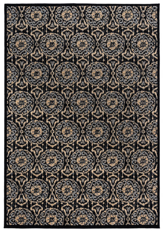 Rizzy Millington MG4916 Black Area Rug
