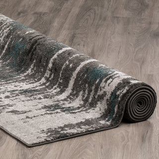 Dalyn Modern Greys MG81 Teal Area Rug